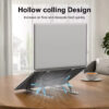 Foldable & Adjustable Laptop Stand – Portable Aluminum Alloy Holder for MacBook & PCs | Ergonomic Notebook Support